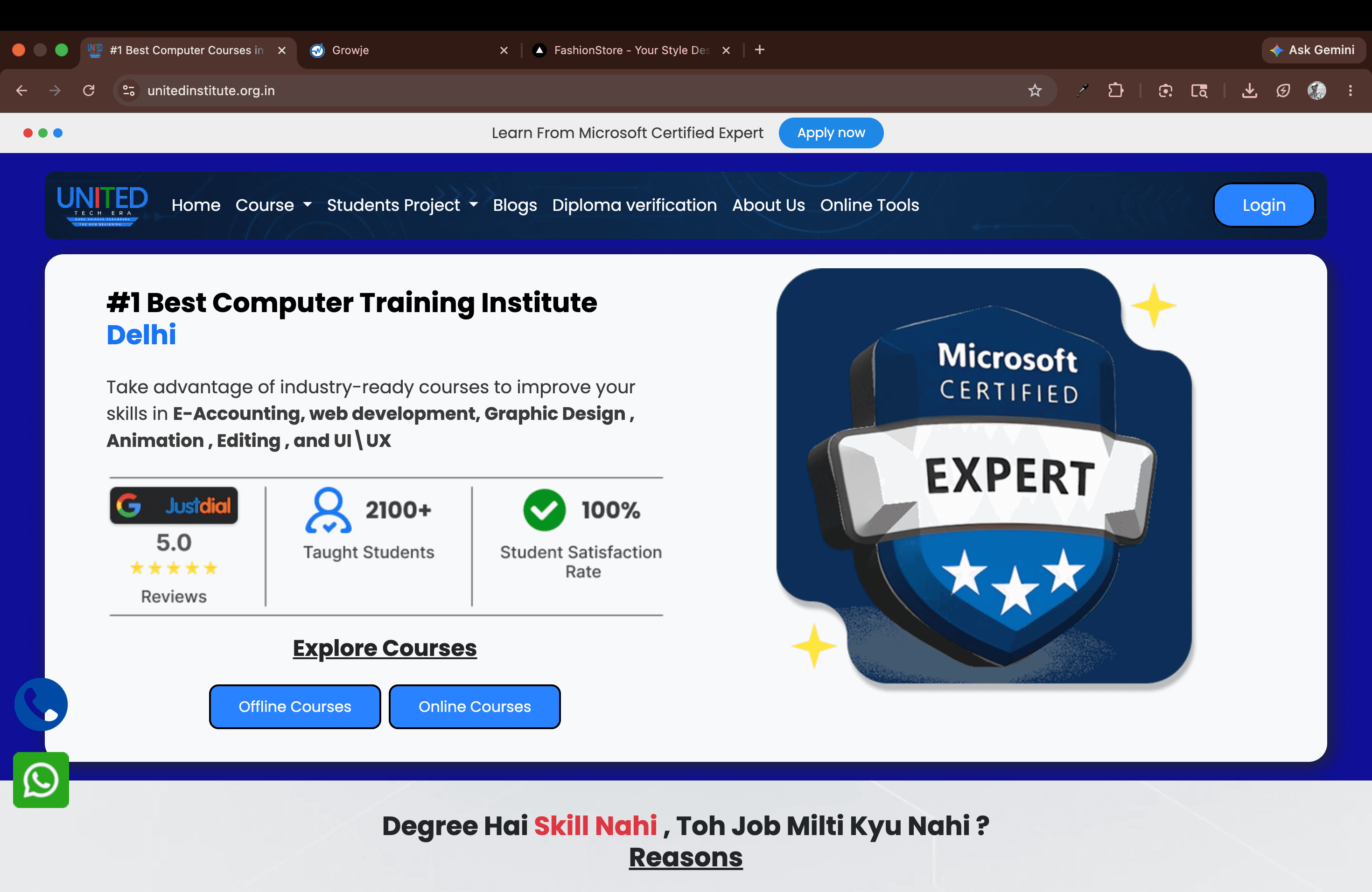 United Institute Educational Portal